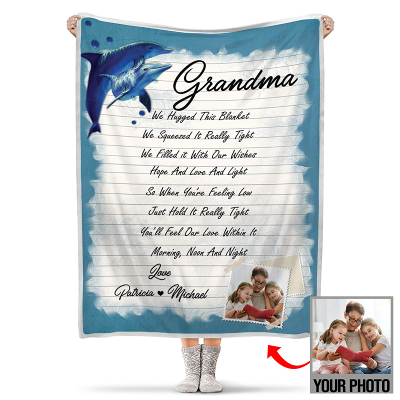 Funny Cute Personalized Your Photo Blanket