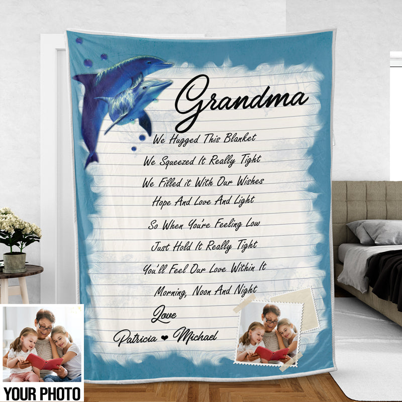 Funny Cute Personalized Your Photo Blanket