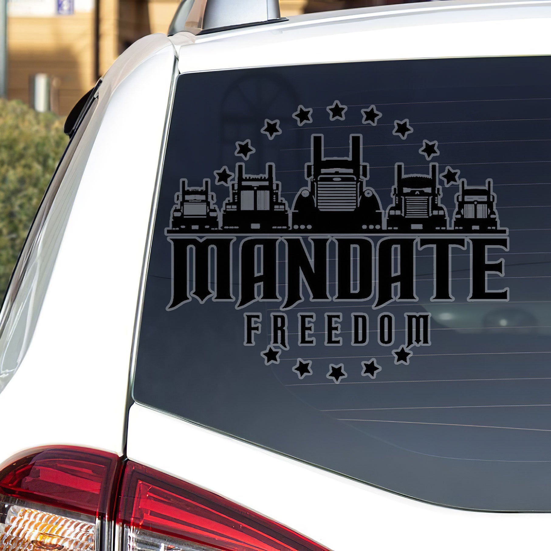 Mandate Freedom Vinyl Decal