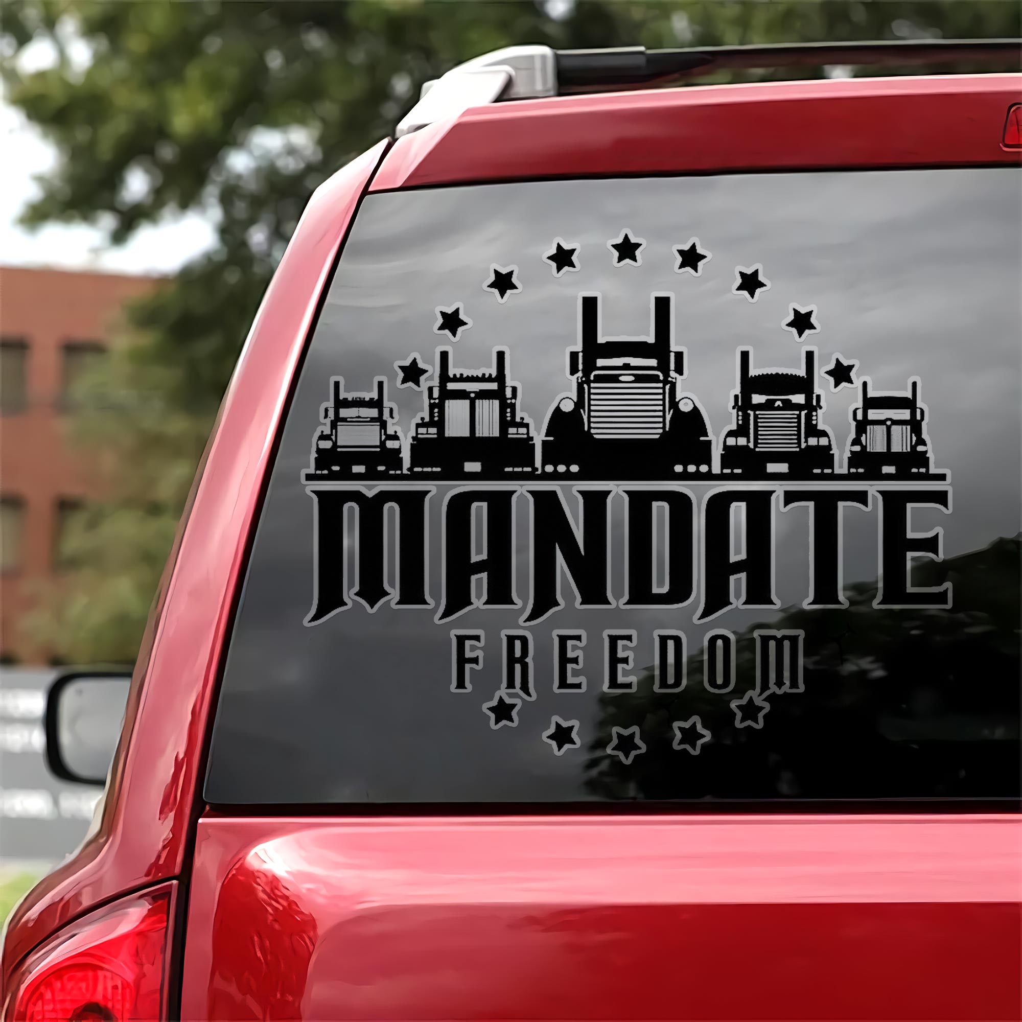 Mandate Freedom Vinyl Decal