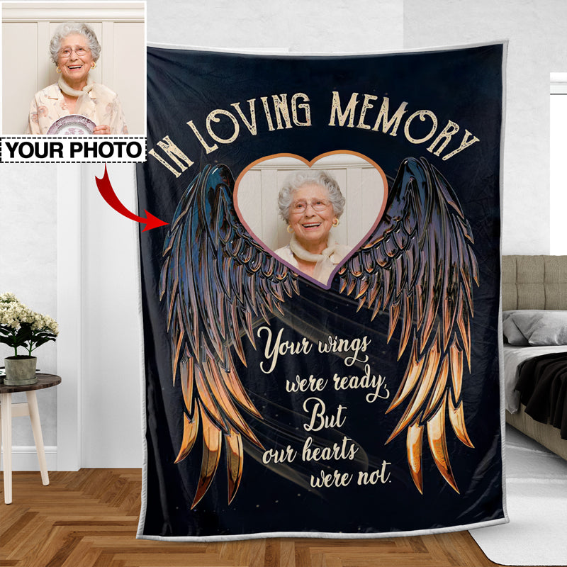 Custom Photo Memorial Blanket