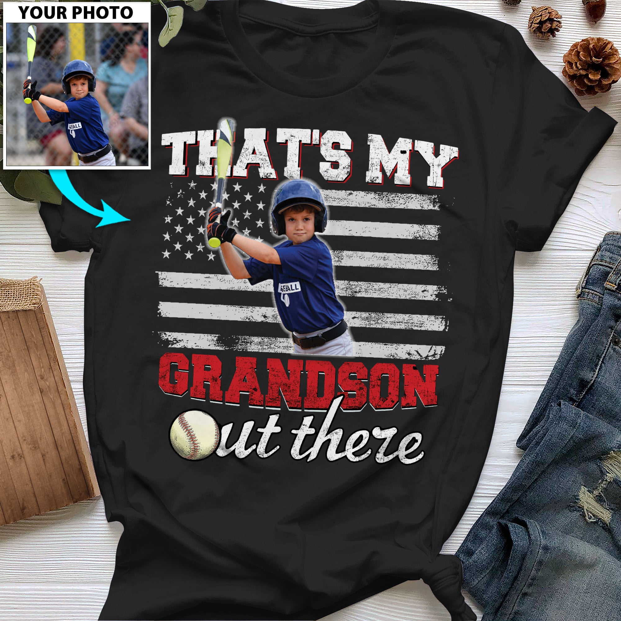Thats My Grandson Out There T-Shirt