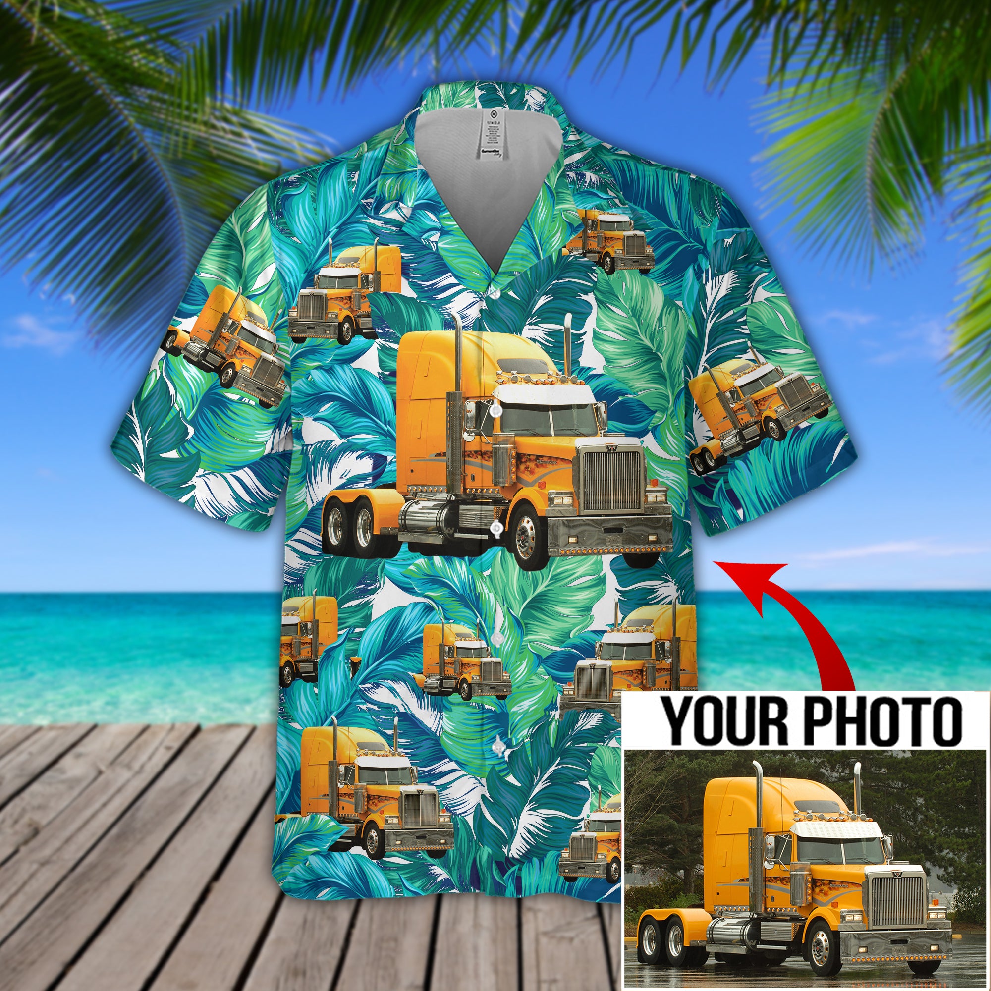 Custom Photo Hawaiian Shirt