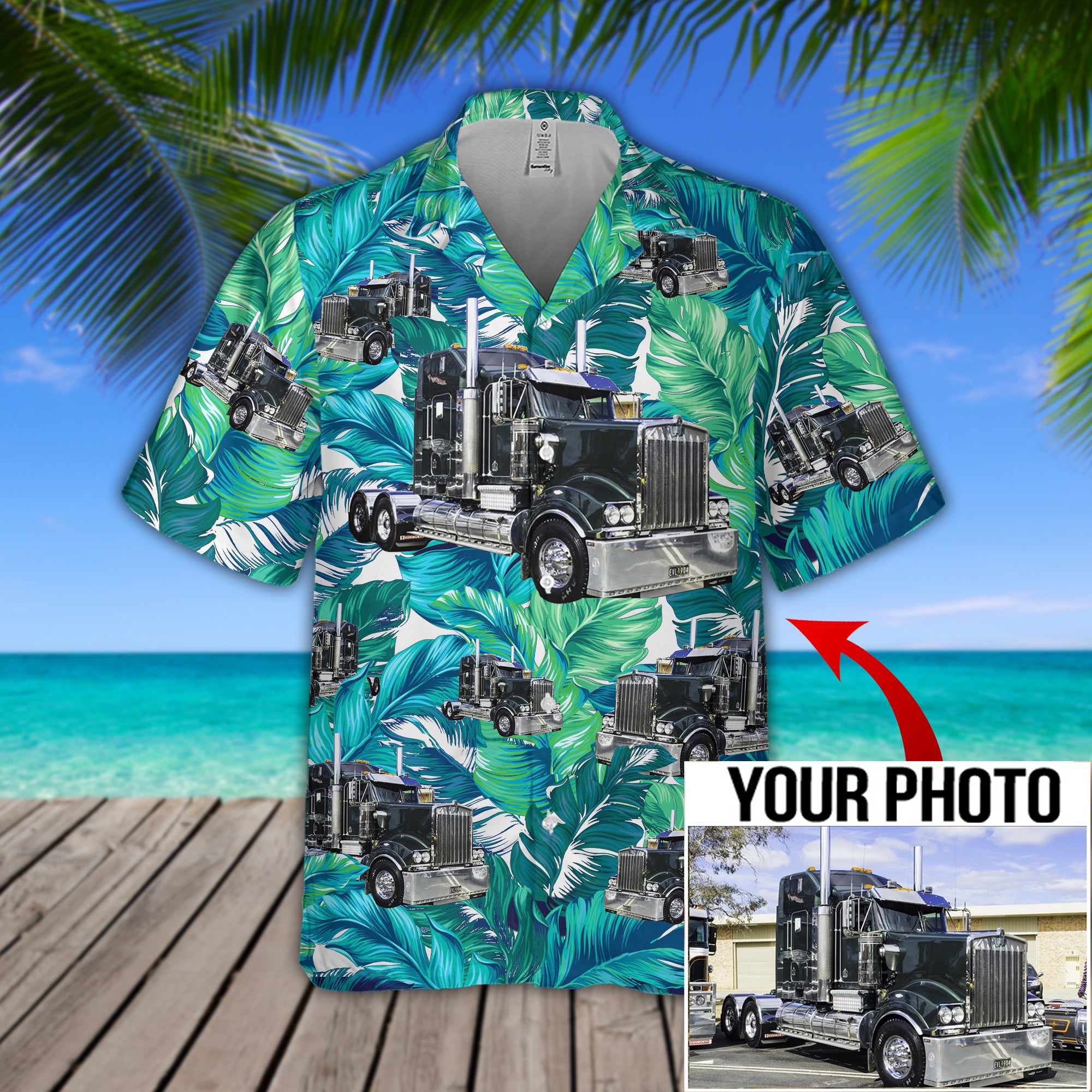 Custom Photo Hawaiian Shirt
