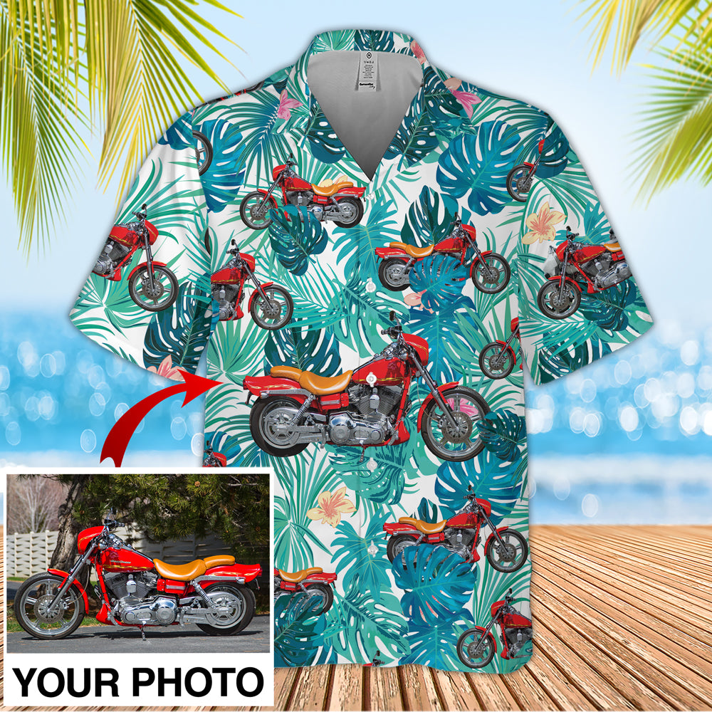 Custom Image Seamless Hawaiian Shirt