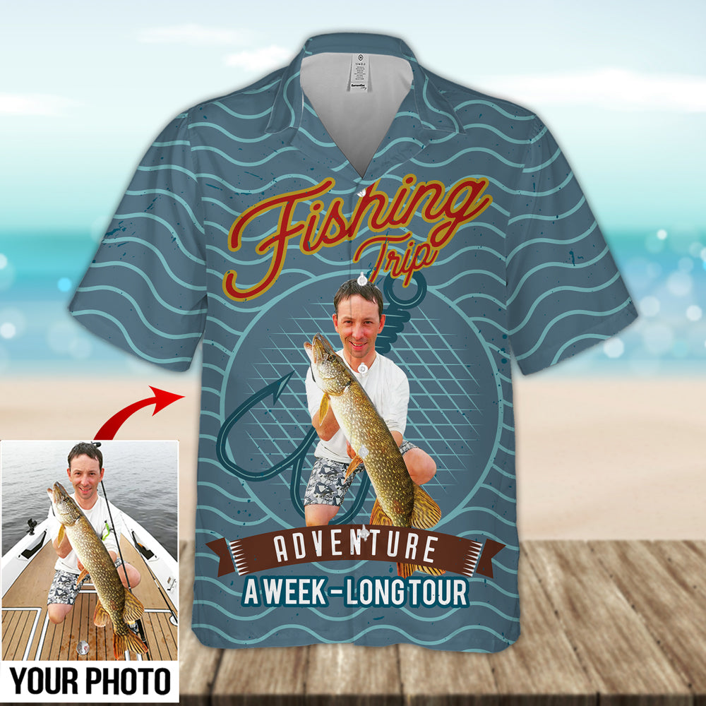 Custom Image Fishing Hawaiian Shirt
