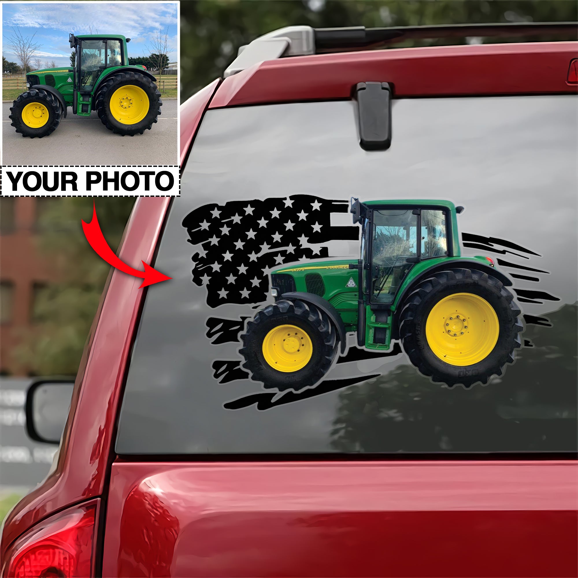 Personalized Your Photo Vinyl Decal