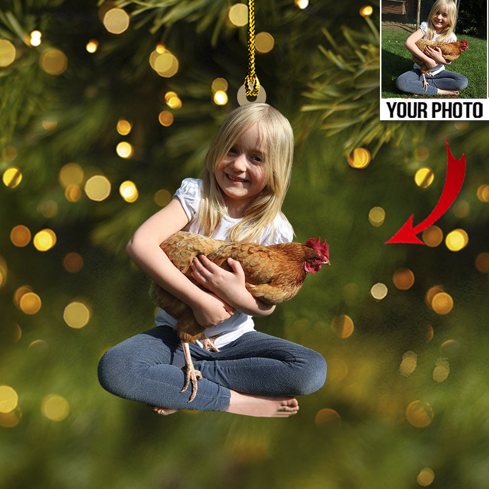 Personalized Your Photo Acrylic Ornament