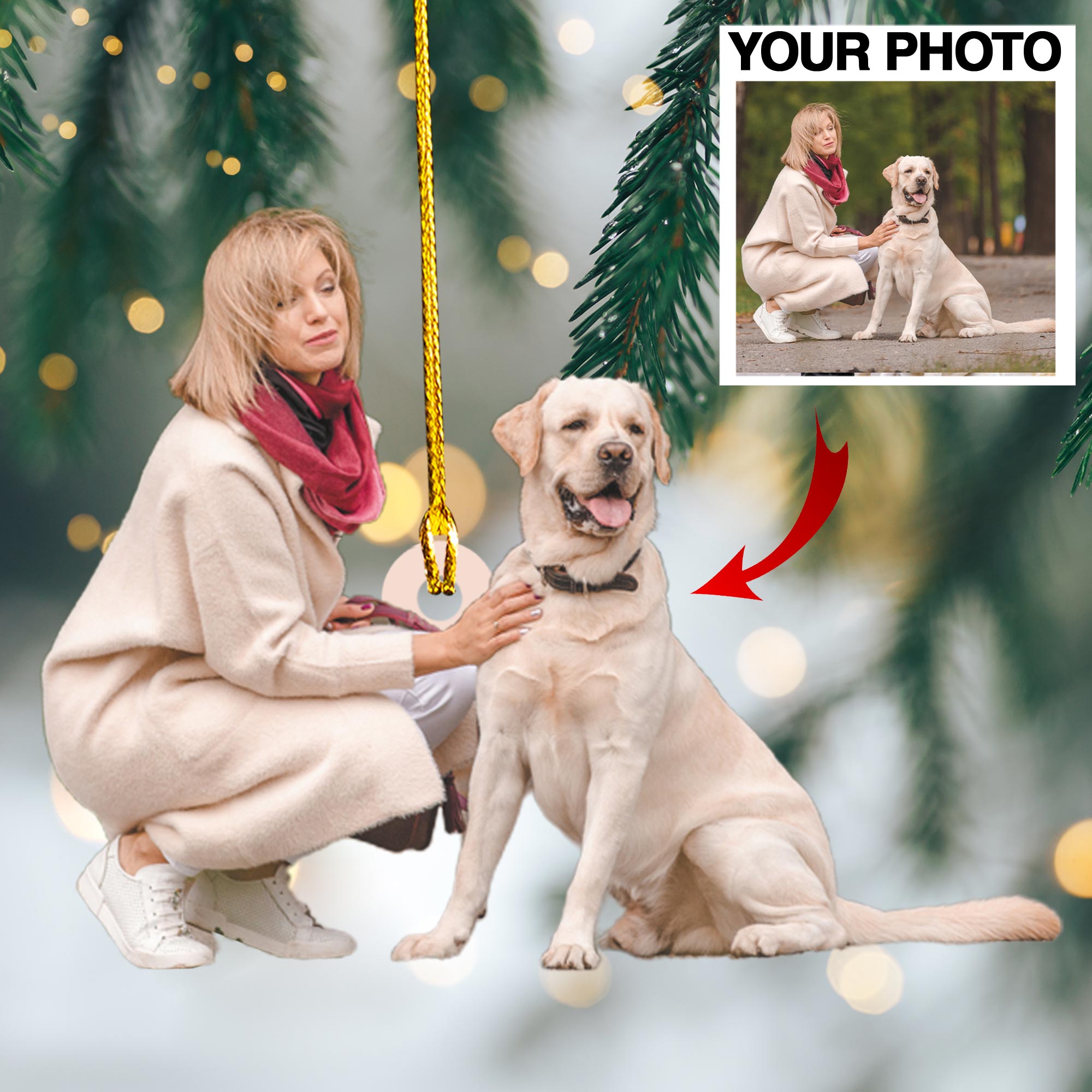 Customized Your Photo Ornament